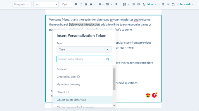 Custom Objects in Email Personalization